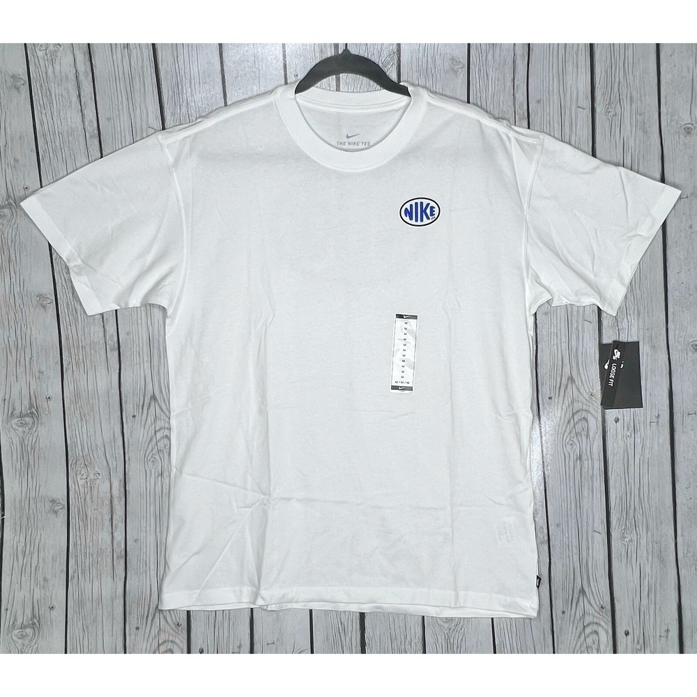 Nike Y2K‎ Logo T-Shirt White Men's Size M DB9958-100